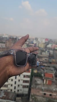 259 Transparent square sunglass_img_1