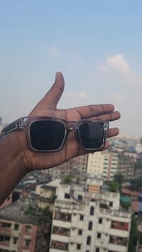 259 Transparent square sunglass_img_3