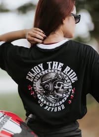 VE Gear “GO BEYOND”  Black and white Oversized Drop Shoulder T-shirt_img_8