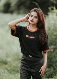 VE Gear Limited Edition “SIGNATURE” Black and Bronze Oversized T-shirt_img_2