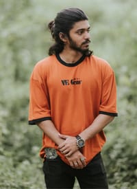 VE Gear Limited Edition ”SIGNATURE” Bronze and Black  Oversized T-shirt_img_3