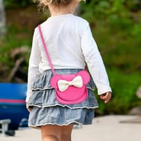 মেয়েদের ক্রসবডি ব্যাগ বেবি গার্লস মিনি কিউট পার্স শোল্ডার ব্যাগ বোকনট পেনি পার্স বাচ্চাদের জন্য বাচ্চাদের পার্স_img_0