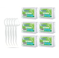 Dental Floss Pick 50 Pcs Box - Dental Floss Toothpick Interdental Cleaner Toothpick Flosser_img_3