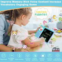 Kids 3 in 1 (Reading, Writing & Drawing) Rechargeable Educational Tablet for yours BABY smile_img_1