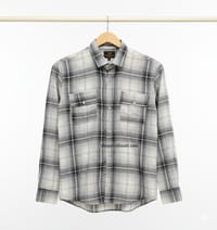 Trendy garments flanel fabric shirt_img_0