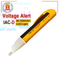 Non-contact Volt Alert Electrical Tester Socket Wall AC Power Outlet Voltage Detector Sensor Tester Electric Test Pen LED Light Voltage Indicator 90-1000V_img_4