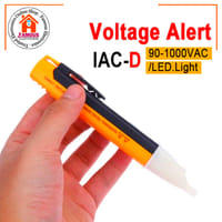 Non-contact Volt Alert Electrical Tester Socket Wall AC Power Outlet Voltage Detector Sensor Tester Electric Test Pen LED Light Voltage Indicator 90-1000V_img_5