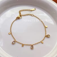 Water drop tassel bracelet_img_2