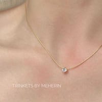 Solitare pendant silver_img_1