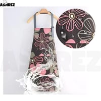 Bengali Blossom Waterproof Kitchen Apron_img_1