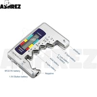 LCD Digital Battery Tester - AA/AAA/9V/1.5V Button Cell Capacity Checker_img_1