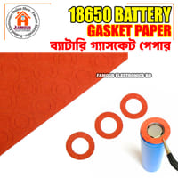 18650 Li-ion 1PCS Battery Insulation Gasket Pack | Red Adhesive Paper Electrode Insulated Pads_img_5