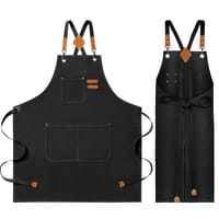 Barista apron super high quality polyester Thick fabric_img_1
