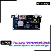 IP5356 27W Quick Charge PD3.1 USB 3.1 Gen-1 Digital Power Bank Circuit – 3-in-1 Charging Input Output Port – LED Display_img_3
