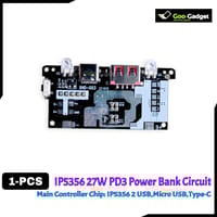 IP5356 27W Quick Charge PD3.1 USB 3.1 Gen-1 Digital Power Bank Circuit – 3-in-1 Charging Input Output Port – LED Display_img_5