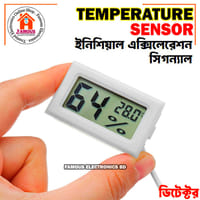 White Mini LCD Digital Thermometer Hygrometer Temperature Sensor Humidity Meter_img_1