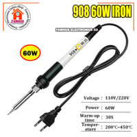 60W Soldering Iron xcy 908 Adjustable 200-450 degrees Celsius Temperature Control Hand Equipment High Insulated Easy to Use and Maintain_img_2