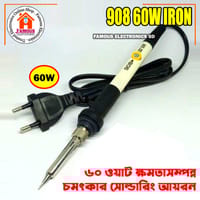 60W Soldering Iron xcy 908 Adjustable 200-450 degrees Celsius Temperature Control Hand Equipment High Insulated Easy to Use and Maintain_img_3