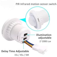 Light PIR Infrared Motion Sensor Switch | AC 110V/220V | Adjustable Time Delay | Day/Night Mode_img_0