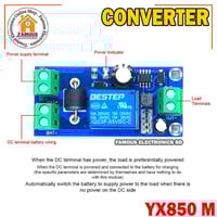 YX850 Power Failure Automatic Switching Standby Li-ion Lithium Module - 5V-48V Universal Emergency Converter JY-850 - Reliable Backup Power_img_1