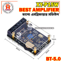 Bluetooth 5.0 stereo 30W+30W audio High power digital amplifier power amplifier board XY-P15W 10W/15W/20W Stereo_img_1