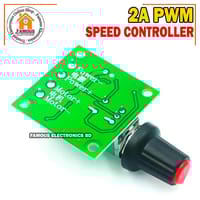Motor Speed Controller DC 1.8V-15V 2A PWM - Voltage Regulator - Adjustable Switch - Easily Control and Optimize Motor Speed with Precision_img_2
