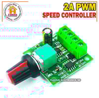Motor Speed Controller DC 1.8V-15V 2A PWM - Voltage Regulator - Adjustable Switch - Easily Control and Optimize Motor Speed with Precision_img_3