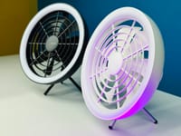 JISULIFE FA17 Rechargeable Fan With LED Light And Table Tripod_img_2
