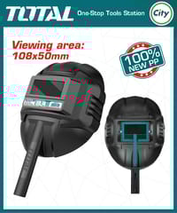 ওয়েল্ডিং মাস্ক উইথ প্রটেকশন গ্লাস TOTAL TSP9102_img_0