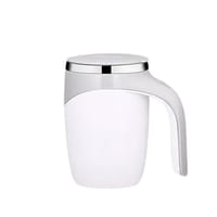 Multi-Functional Magnetized Stirring Cup- White Color_img_0