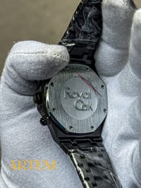Audemars Piguet Royal Oak Chronograph Black Dial-Black Stainless Steel AA_img_2