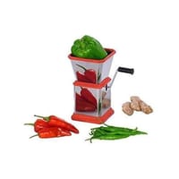 Stainless Steel Dry Fruit & Vegetable Cutter And Chopper- Red Color_img_1