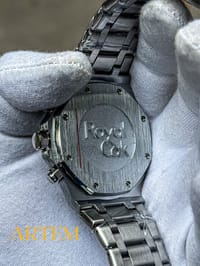 Audemars Piguet Royal Oak Chronograph Reverse Panda Dial-Silver Stainless Steel AA_img_2