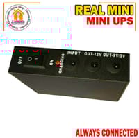 Real Mini UPS 8800 mAh DC UPS for Router, Onu, CC Camera 9 12 Volt Output_img_5