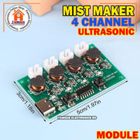 4Channel Mini Humidifier DIY Mist Maker Driver Circuit Board 4 Fog Atomization Module Combo_img_1