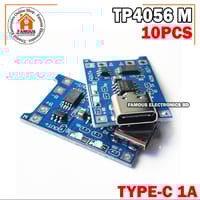 10PCS TP4056 Type-C USB 5V 1A 18650 Lithium Battery Charger Module Charging Board with Dual Protection Functions_img_1