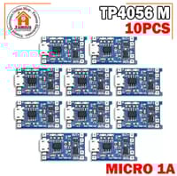 10PCS TP4056 Type-B USB 5V 1A 18650 Lithium Battery Charger Module Charging Board with Dual Protection Functions_img_0