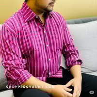 Premium Stripe Print Shirt for men_img_2