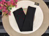 Formal solid Black pant -chaina fabric_img_1
