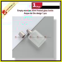 Empty atomizer 30ml frosted glass bottle Acqua de Gio design 1 pcs_img_1