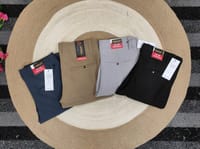 Gabadine Ash pant with Olive shirt_img_2