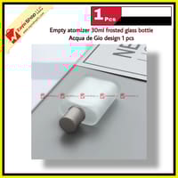 Empty atomizer 30ml frosted glass bottle Acqua de Gio design 1 pcs_img_3