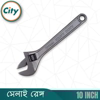 ১০ ইঞ্চি সেলাই ​​রেঞ্চ প্রিমিয়াম কুয়ালিটির গ্রে ফিনিশ করা অ্যাডজাস্টেবল শিফটার মুভেবল স্প্যানার রেঞ্চ_img_3