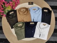 Formal Nevy pant with brown shirt_img_1