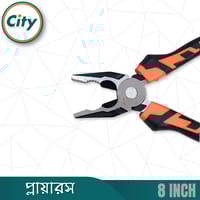 ৮ ইঞ্চি কম্বিনেশন প্লায়ারস প্রো কুয়ালিটি কালো নিকেল ক্রোমিয়াম স্টিলের পেশাদার মানের হেভি প্লাস_img_5