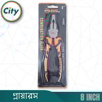 ৮ ইঞ্চি কম্বিনেশন প্লায়ারস প্রো কুয়ালিটি কালো নিকেল ক্রোমিয়াম স্টিলের পেশাদার মানের হেভি প্লাস_img_6