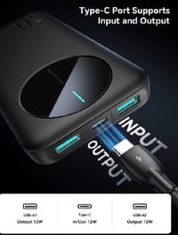 JOYROOM PBF12 2.4A LED Power Bank 12W 10000mAh_img_2