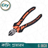 ৬ ইঞ্চি কাটিং প্লায়ারস প্রো কুয়ালিটি কালো নিকেল ক্রোমিয়াম স্টিলের পেশাদার মানের হেভি কাটিং প্লাস_img_3