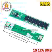1S 18650 3.7V lithium battery protection board BMS 12A 6MOS_img_4