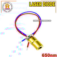 650nm 6mm DC 5V 5mW Laser Dot Diode Module Red Copper Head_img_5